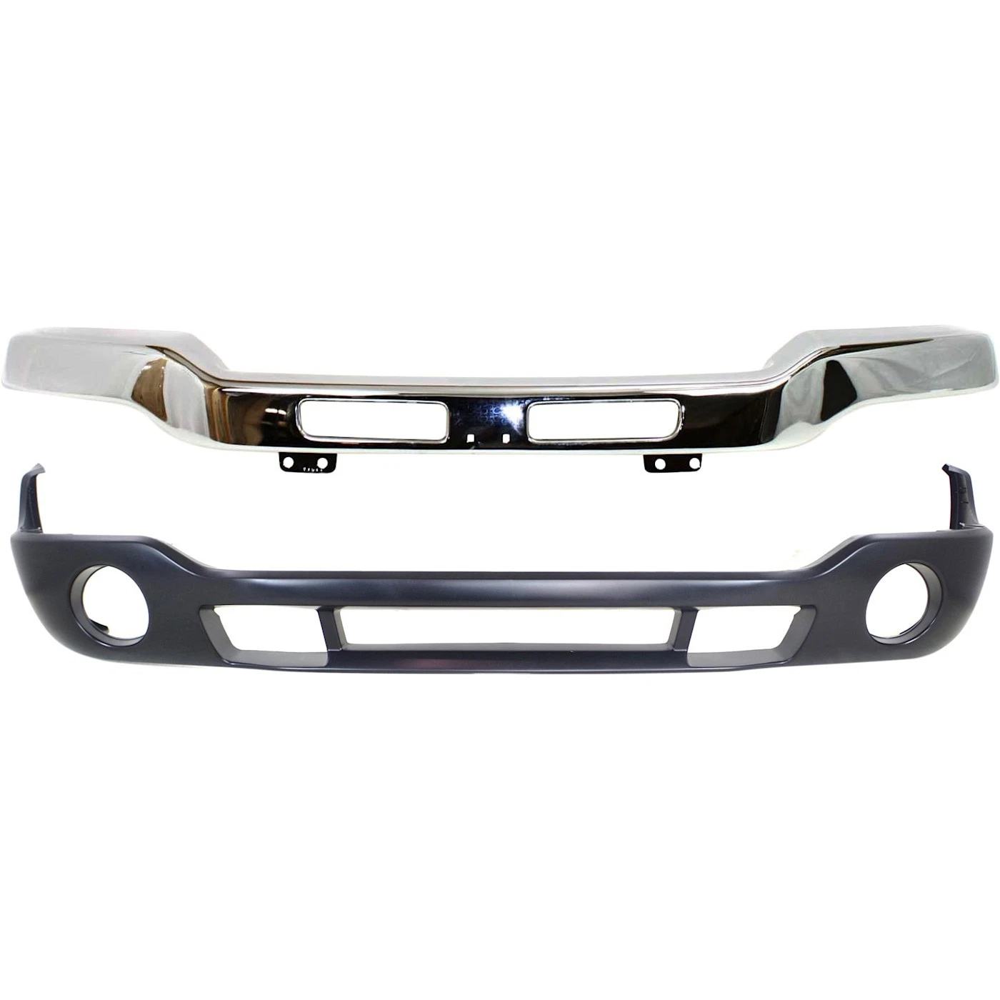 2003-2006 GMC Sierra 1500 Fits 1500 HD Fits 2500 HD Front Bumper Kit