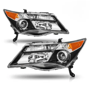 2007-2013 Acura MDX Headlights HID Headlights Assembly Pair w/o AFS