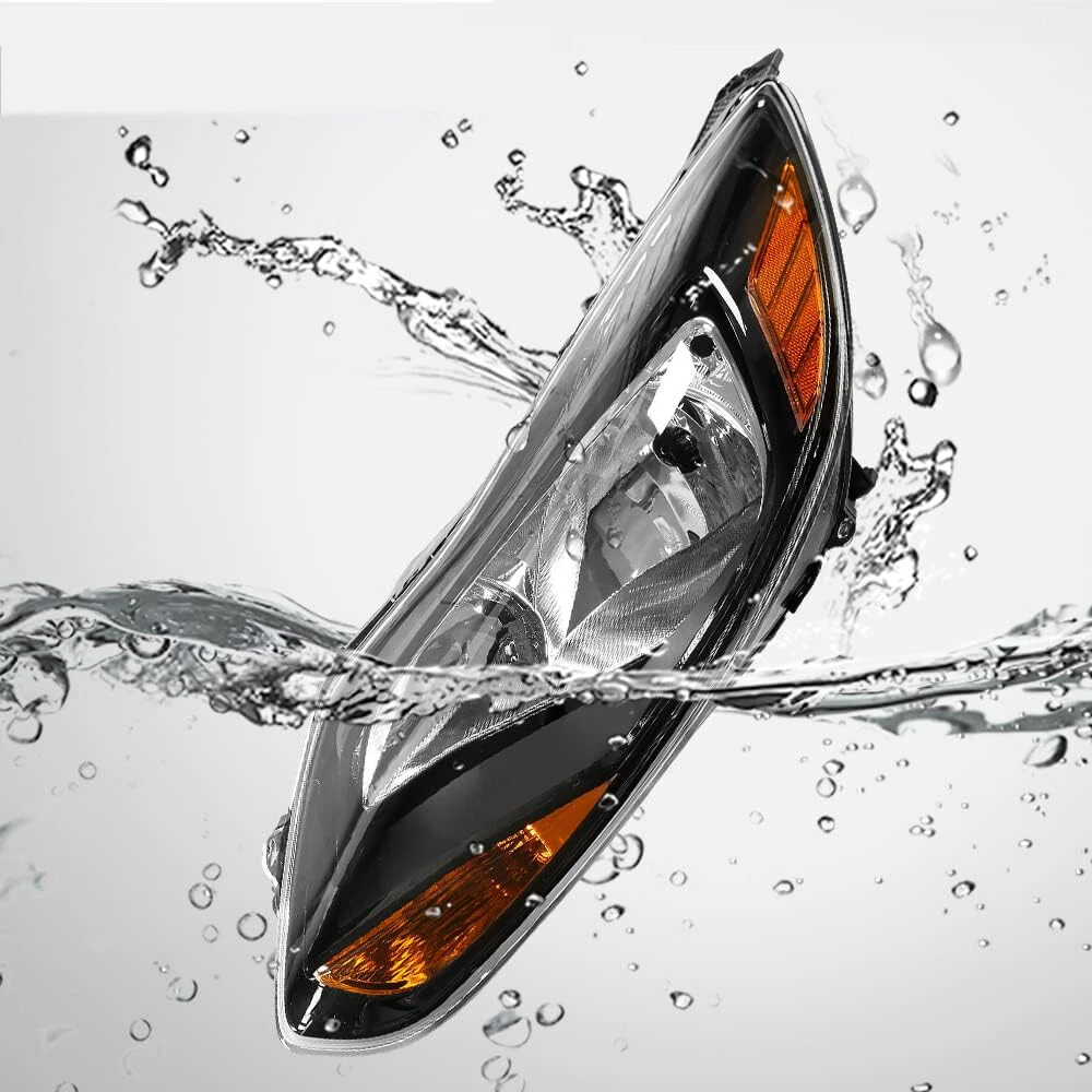 2012-2014 Ford Focus Headlights Left+Right Set