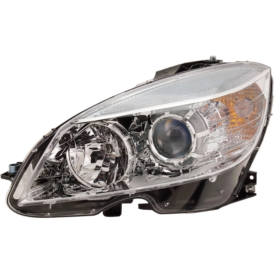 2008-2011 Mercedes Benz C300 C350 Halogen Headlight Set