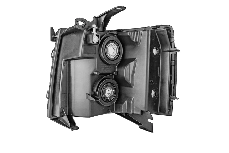 2007-2014 Chevy Silverado 1500 2500HD 3500HD Black Headlights